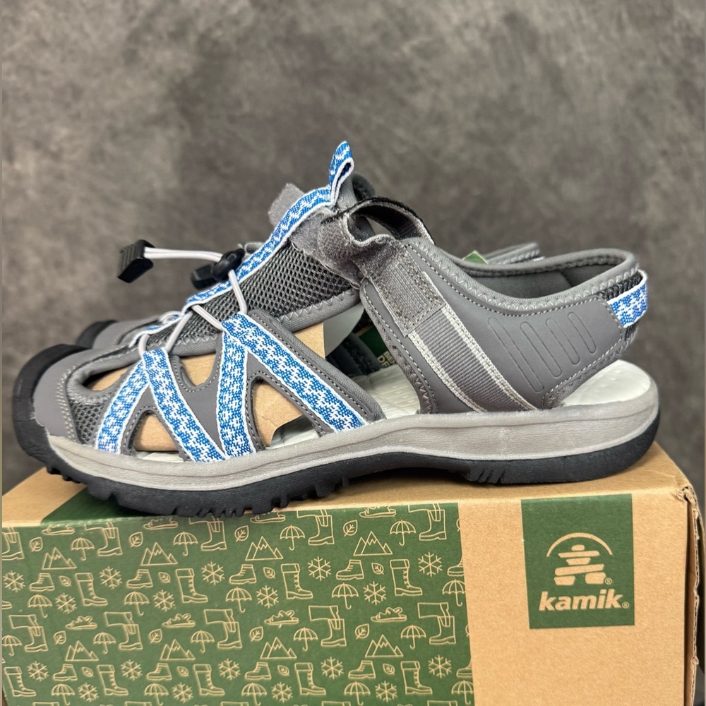 Kamik Women’s Sandals | ISLANDER 2 | Gray | Size 11 | NWT - Picture 3 of 7